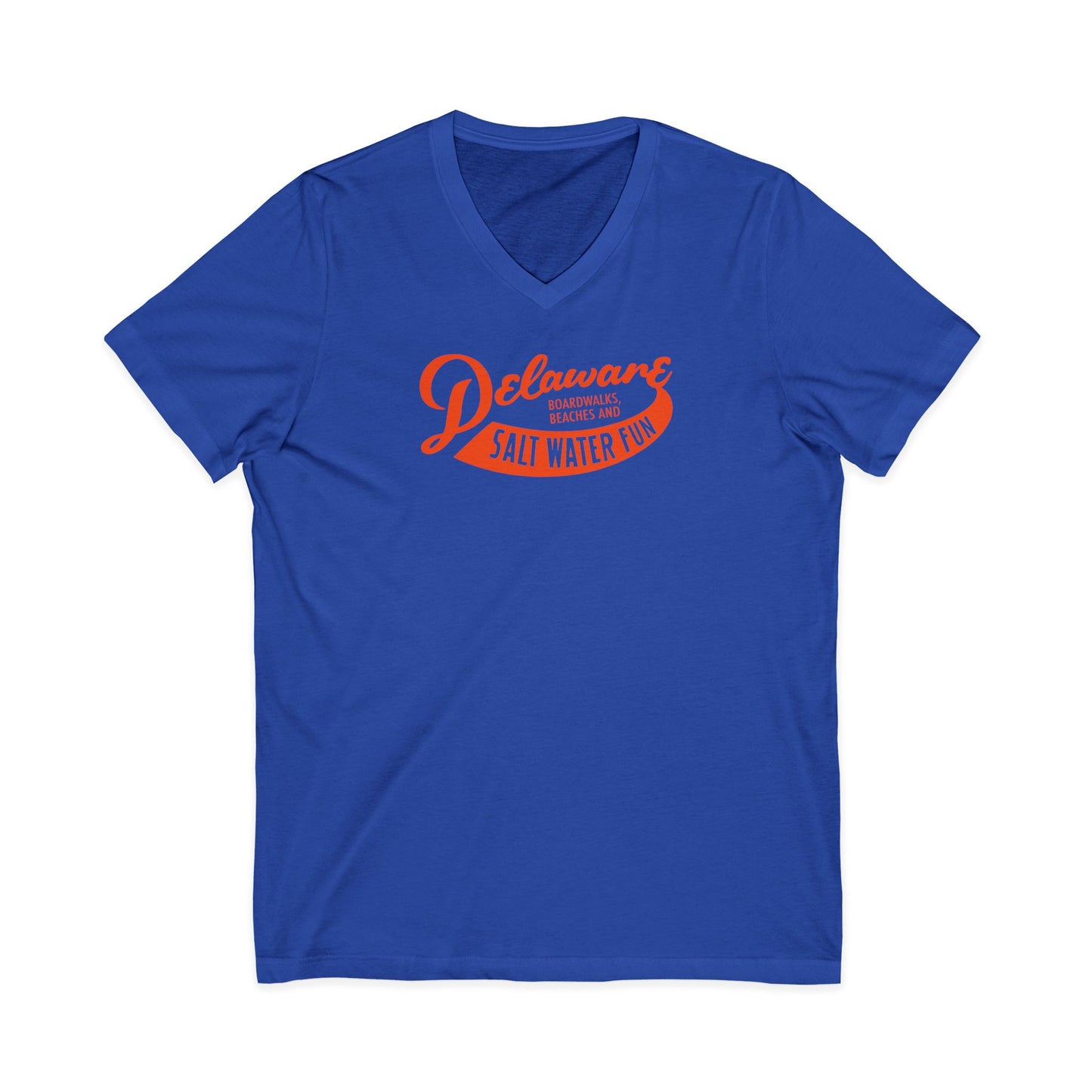 Delaware Salt Water Fun V-Neck Tee