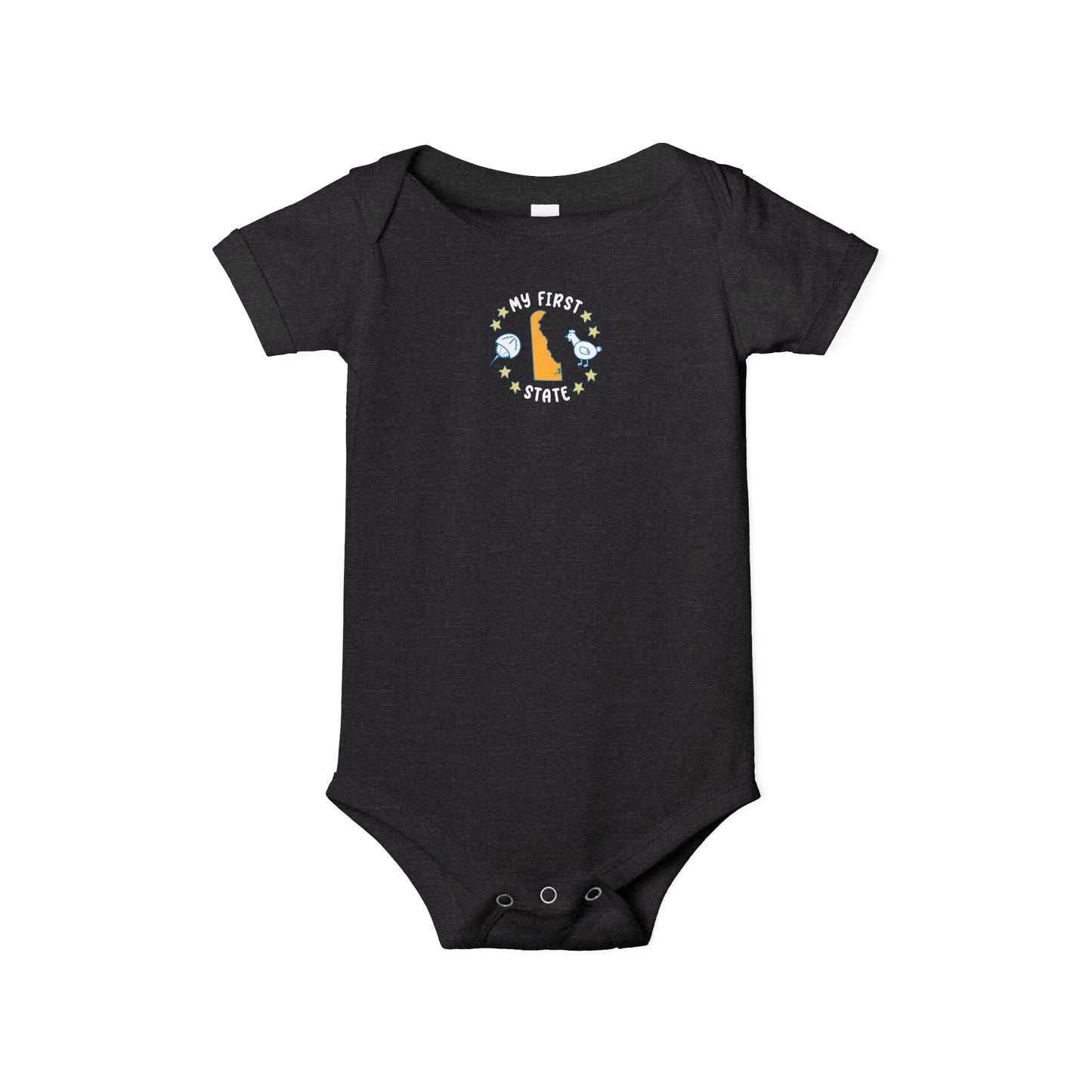 My First State Cute Delaware Baby Onesie