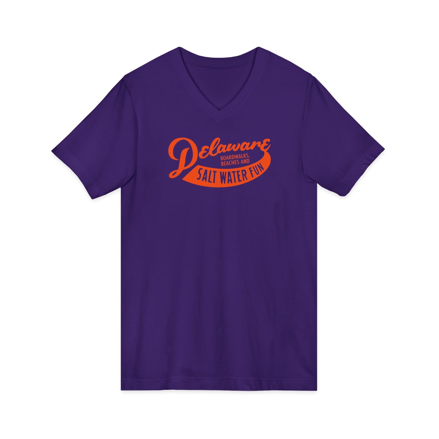 Delaware Salt Water Fun V-Neck Tee