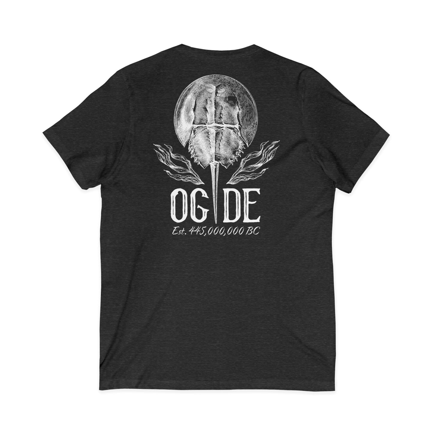 OG DE Horse Shoe Crab V neck