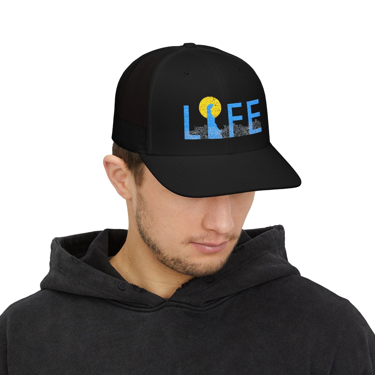 Copy of Delaware Salt Water Fun Nostalgic Snapback Trucker Cap