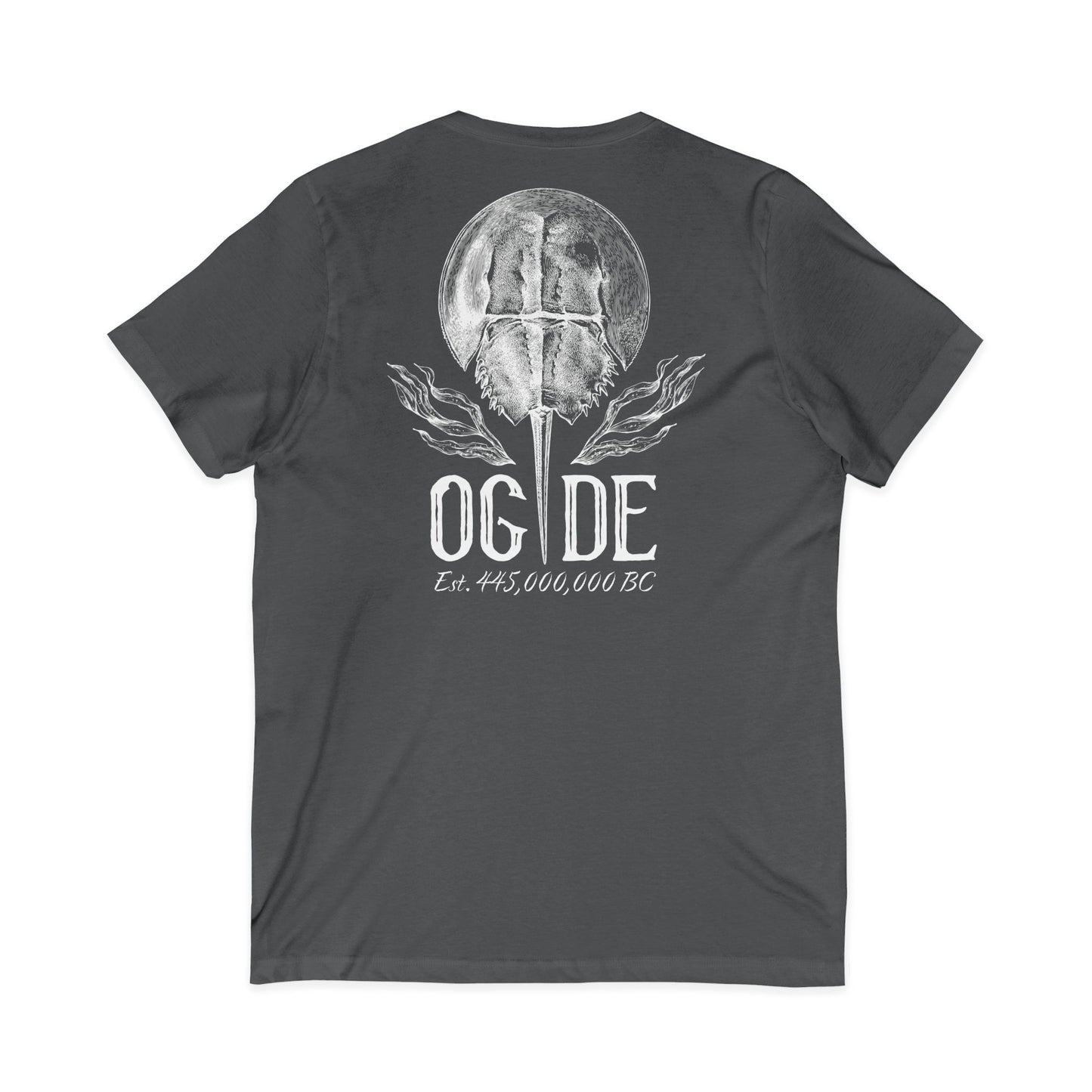 OG DE Horse Shoe Crab V neck