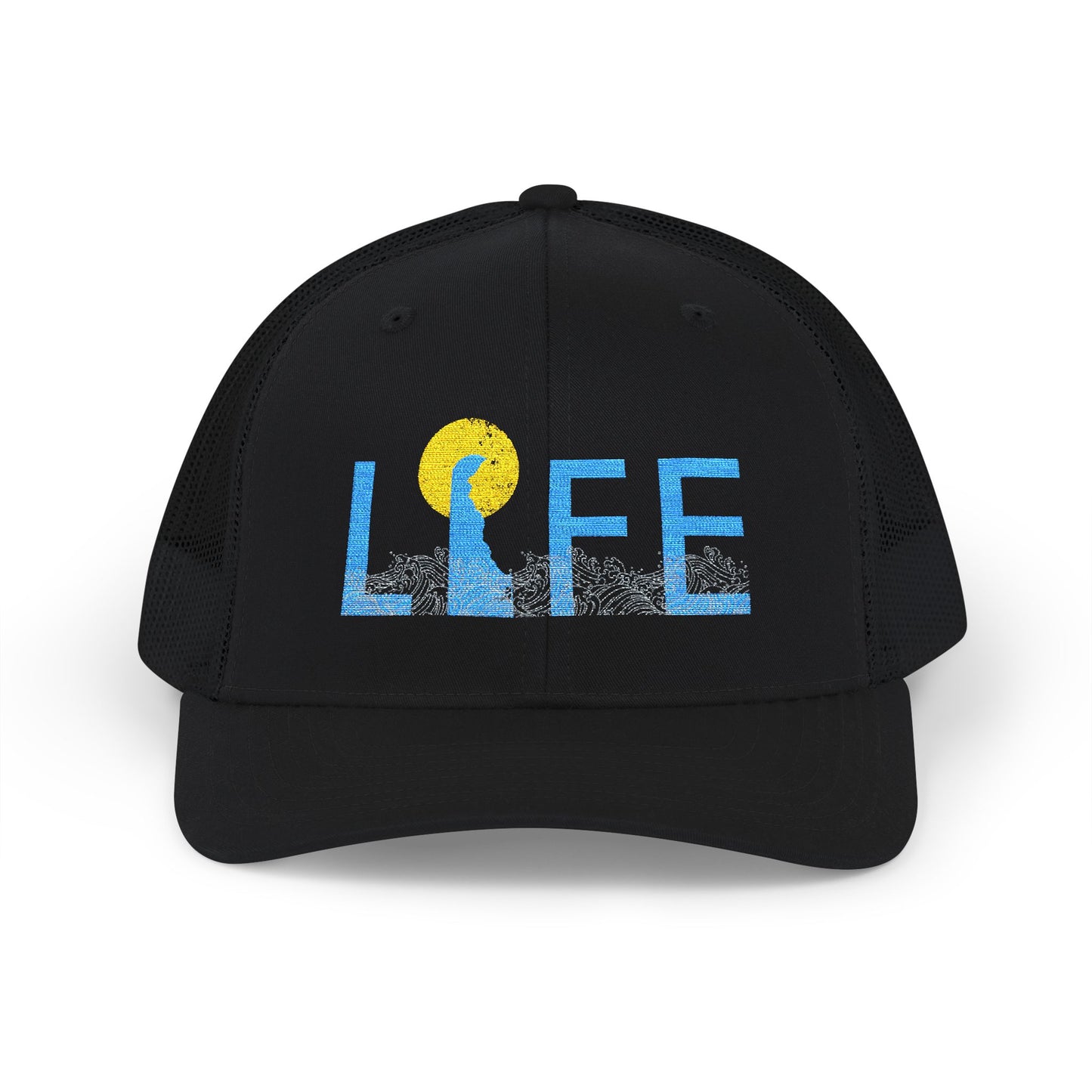 Copy of Delaware Salt Water Fun Nostalgic Snapback Trucker Cap