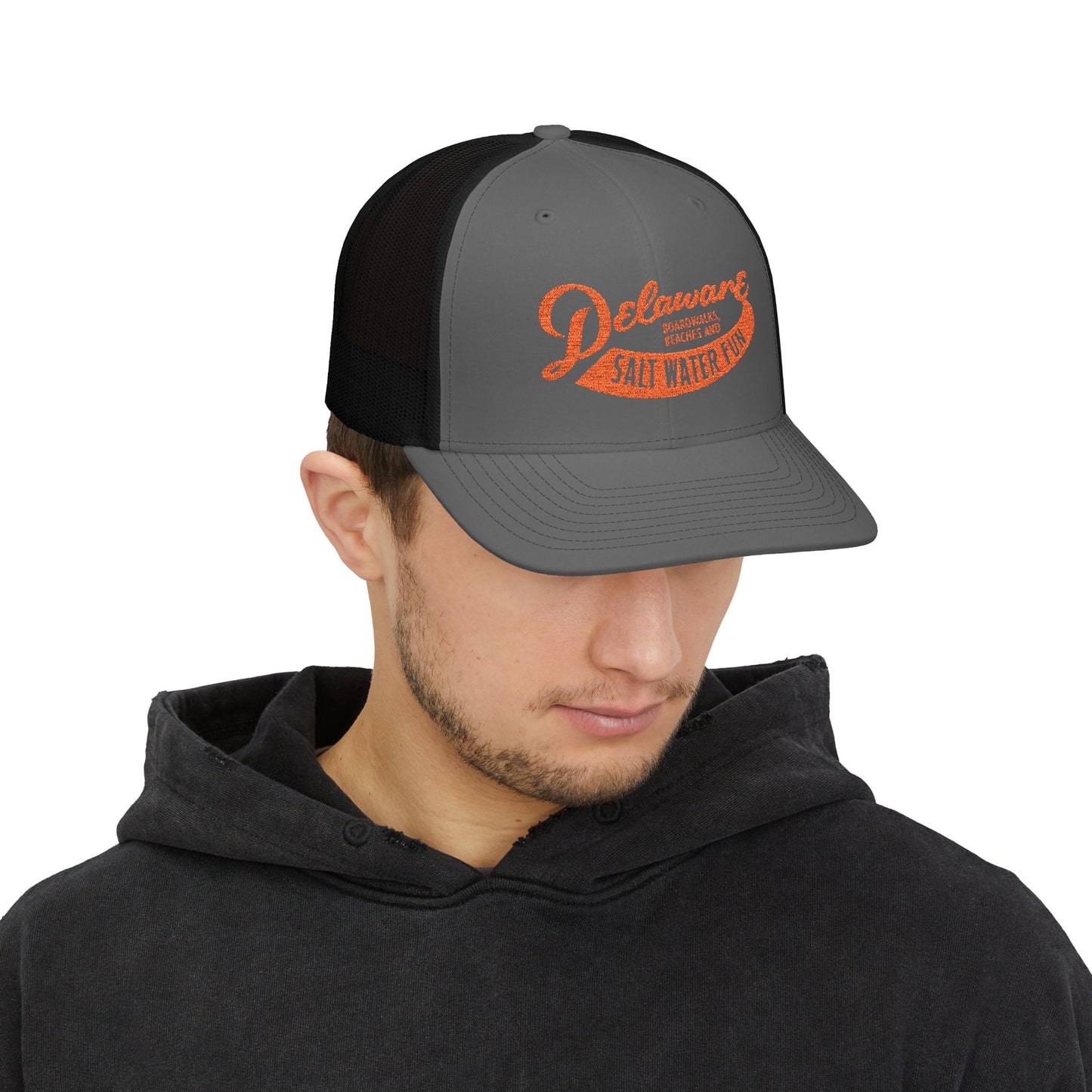 Delaware Salt Water Fun Snapback Trucker Cap