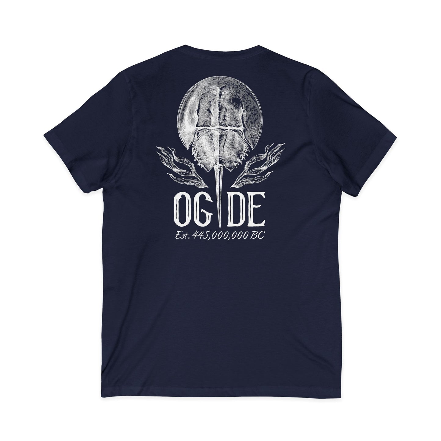 OG DE Horse Shoe Crab V neck