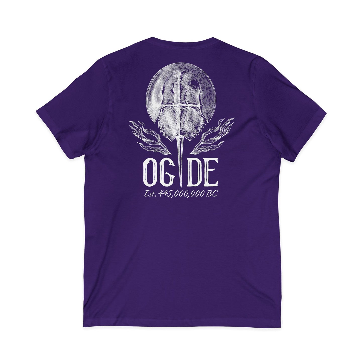 OG DE Horse Shoe Crab V neck