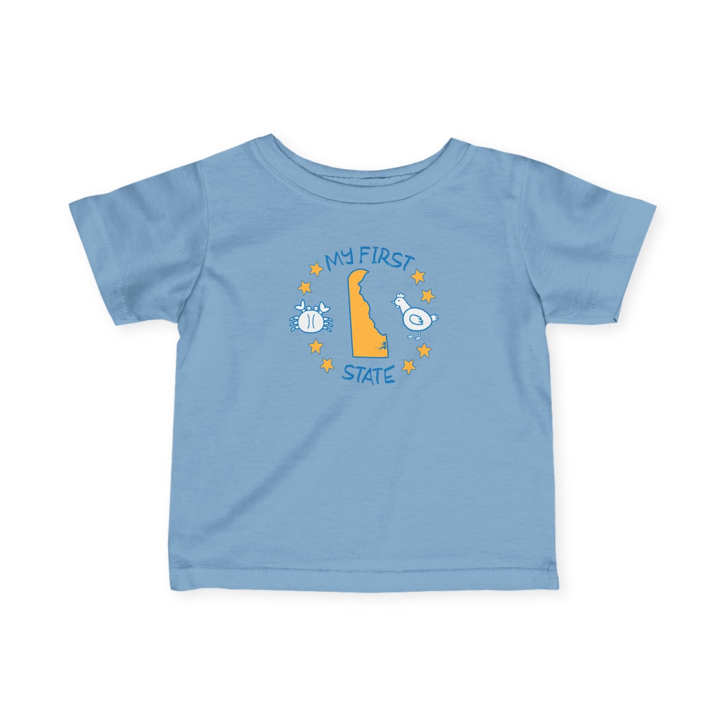 Delaware "My First State" Infant Tee, Baby Shirt