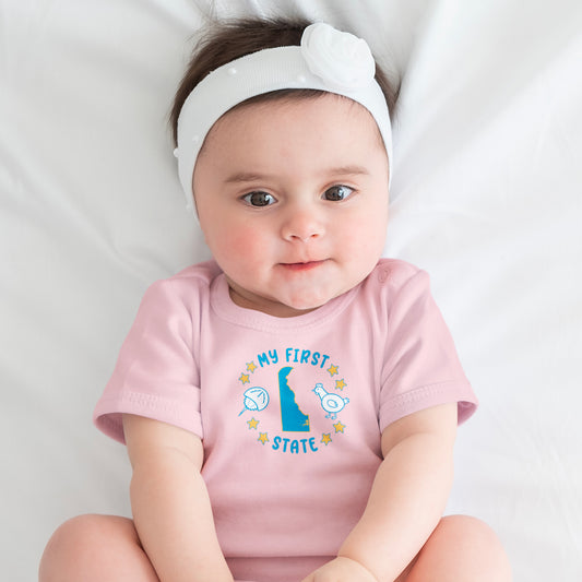 Delaware "My First State" Infant Tee, Baby Shirt