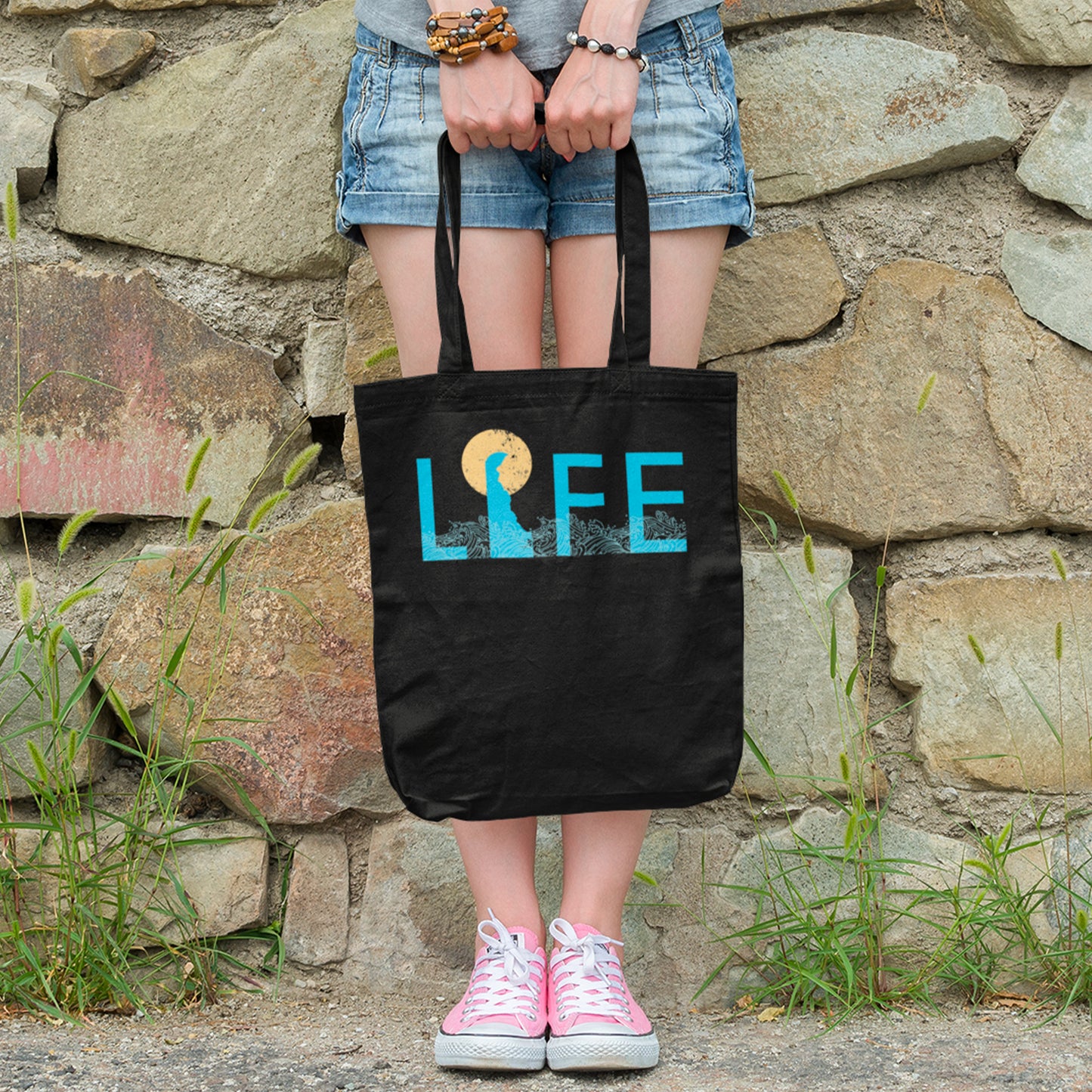 Original LIFE,Cotton Canvas Tote Bag